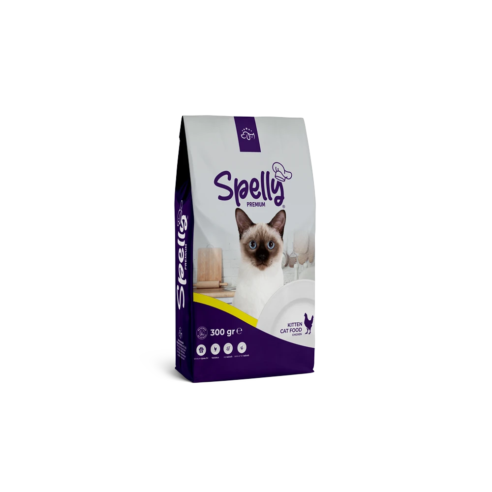 Spelly Yavru Kedi Maması Tavuklu 300gr